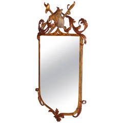 Armorial Gilt Metal Mirror 11