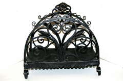 Wrought Iron Log Holder