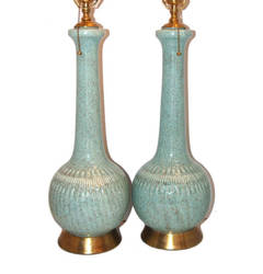 Celadon Color Porcelain Lamps