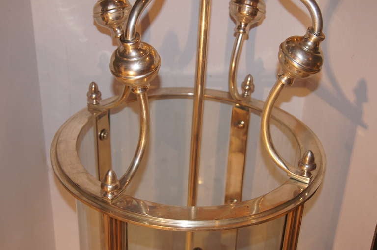 large silver lanterns