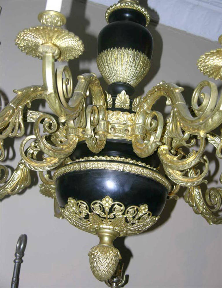 Large Empire Style Chandelier For Sale 2
