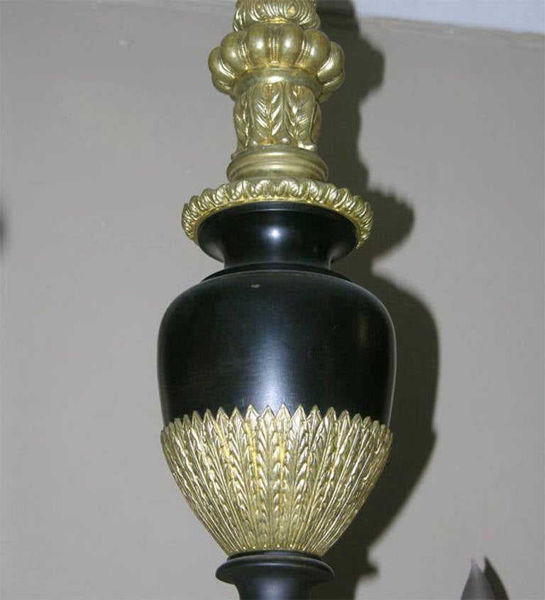 20th Century Large Empire Style Chandelier For Sale