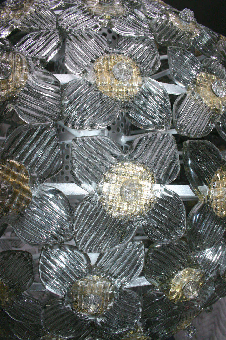 Murano Globe Light Fixture