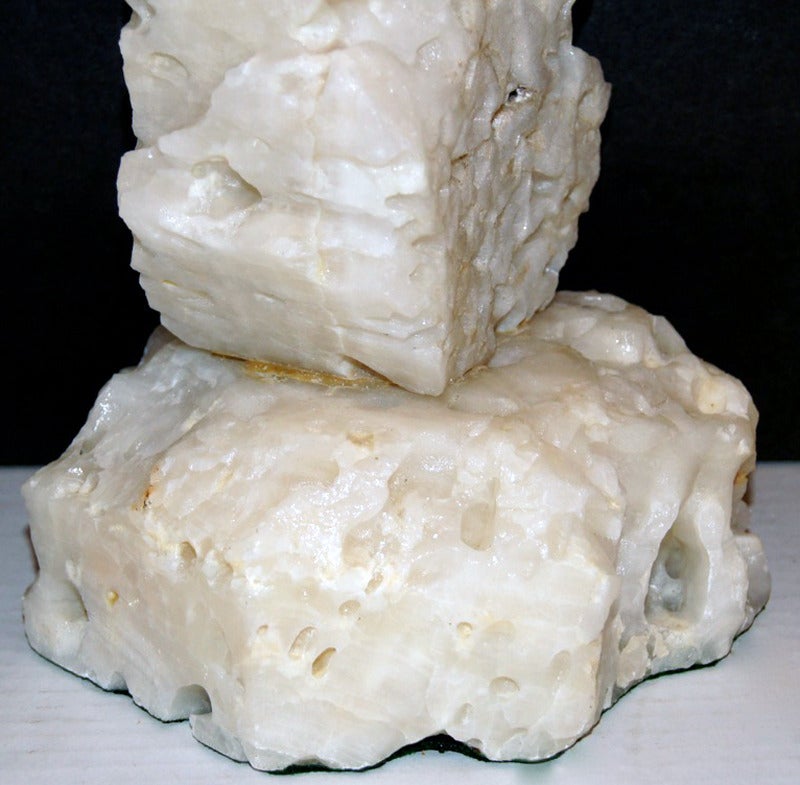 Single Stone Table Lamp