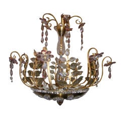 Gilt Bagues Chandelier