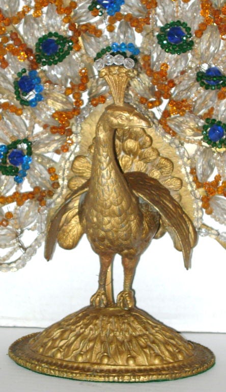 Peacock Table Lamp