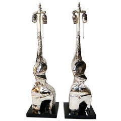 Pair of Moderne Table Lamps