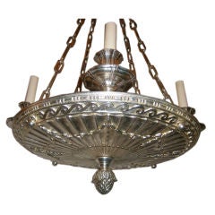 Silver Plated Caldwell Chandelier