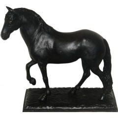Antique Horse Sculpture
