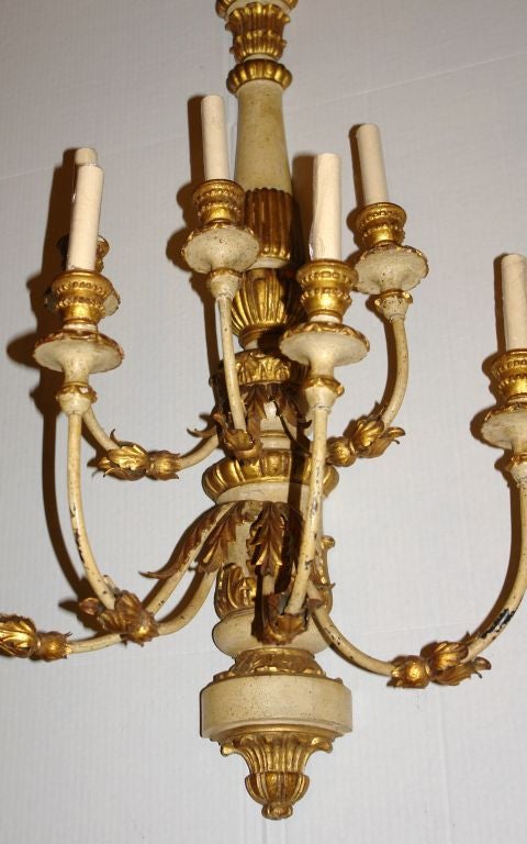 Large Neoclassic Carved Wood Sconces In Excellent Condition For Sale In New York, NY