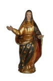 Carved Wood Virgin