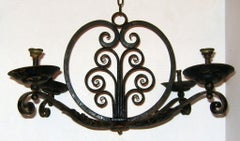 Wrought Iron Chandelier