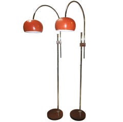 Vintage Pair of  Moderne Floor Lamps