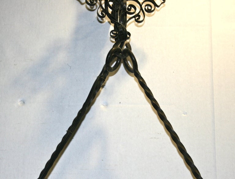 French Ship Iron Chandelier