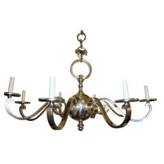 Silver Plated Chandelier