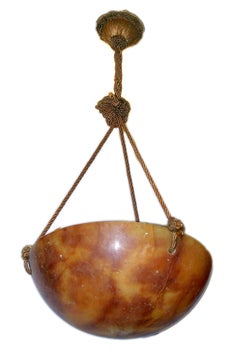 Alabaster Light Fixture