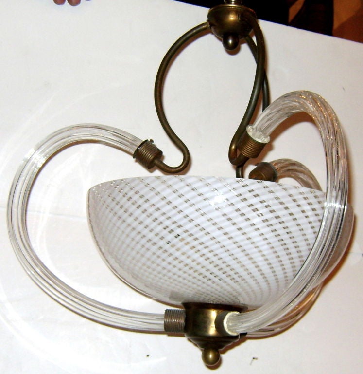 Venetian Light Fixture In Good Condition In New York, NY