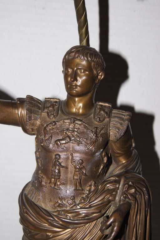 19th Century Bronze Statue , Caesar