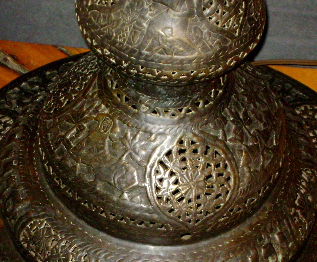 Moroccan Floor Lamp In Excellent Condition For Sale In New York, NY