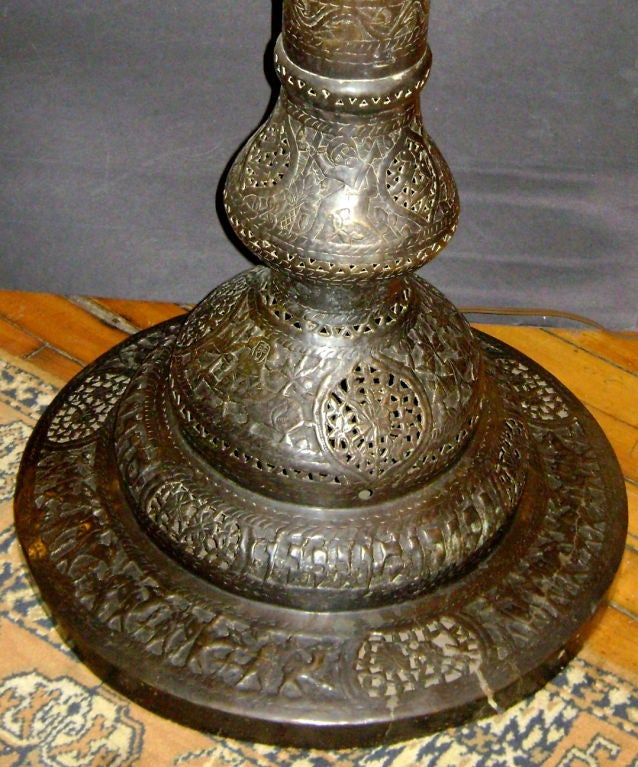 Mid-20th Century Moroccan Floor Lamp For Sale