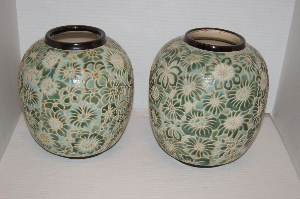Pair of Porcelain Vases