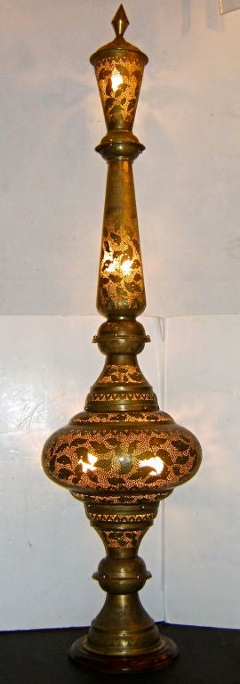 Moroccan Pierced Floor Lamp 3
