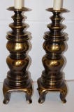 Oriental Style  Bronze Lamps