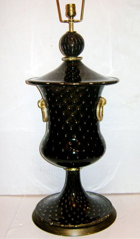 Large Venetian Glass Lamp 3