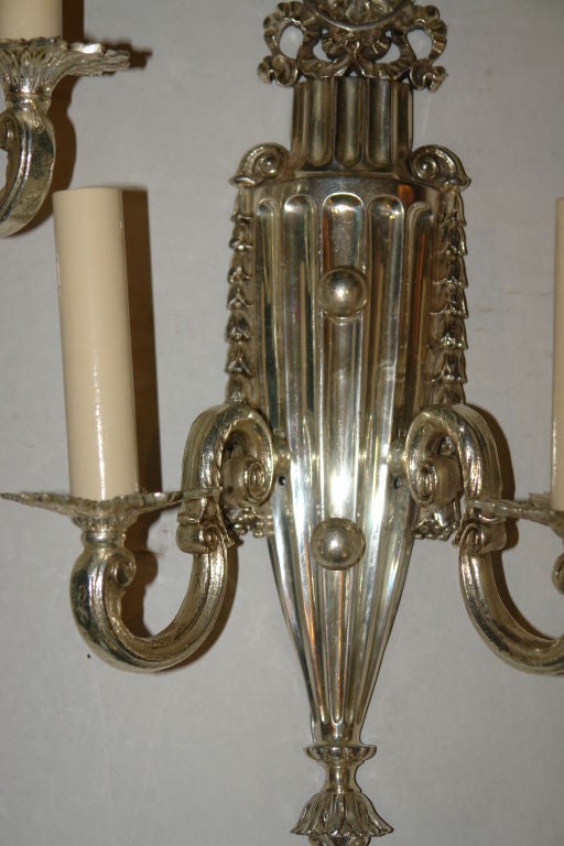 Silver Plated Sconces