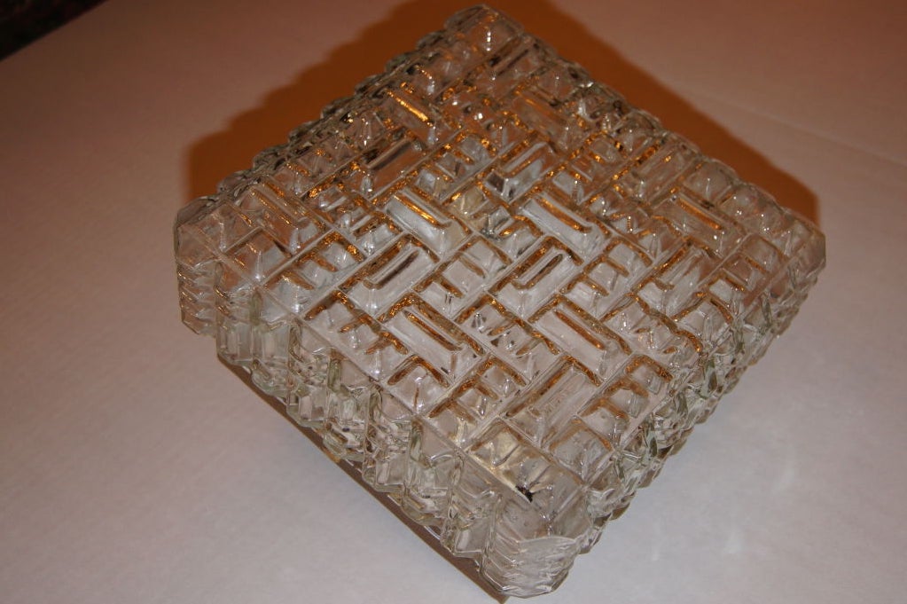 Square Flush Mounted Fixture