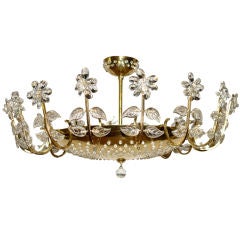 Gilt Bagues Chandelier