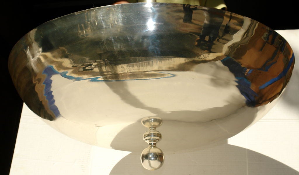 Pair Of Silver Plated Fixtures At 1stdibs