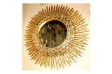 Gilt Sunburst Mirror