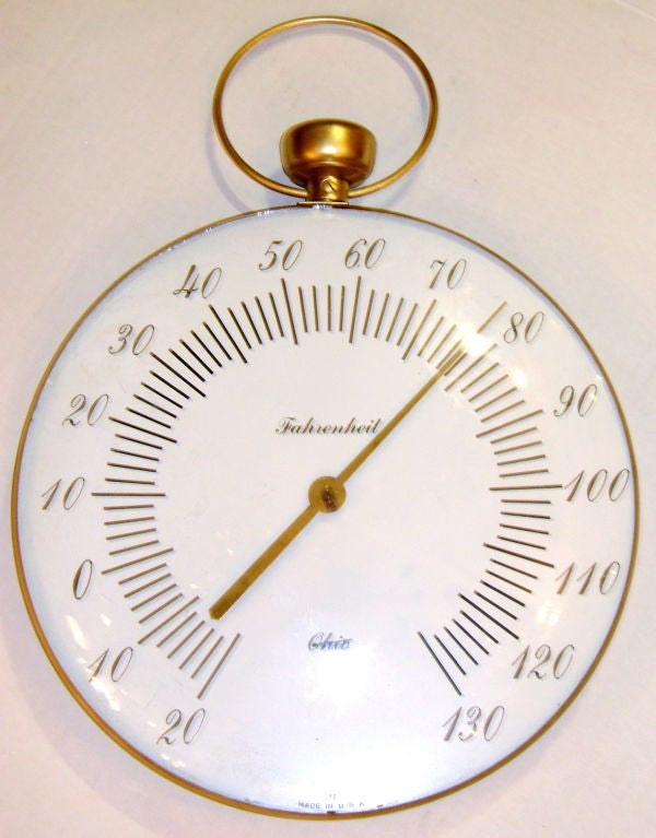 A Large Gilt Barometer