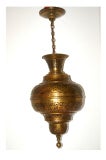 Pierced Turkish Lantern with Interior Light
