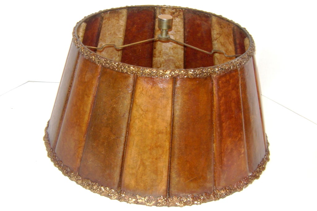 Mid-20th Century Antique Mica Shade For Sale