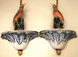 Porcelain Bird Sconces