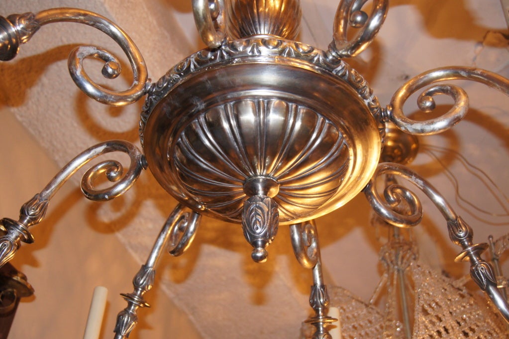 candelabro silver plated