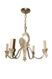 Silver Chandelier with Shell