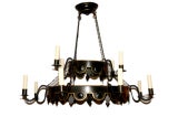 Black Tole Chandelier