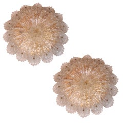 Vintage Murano Flush Mounted Light