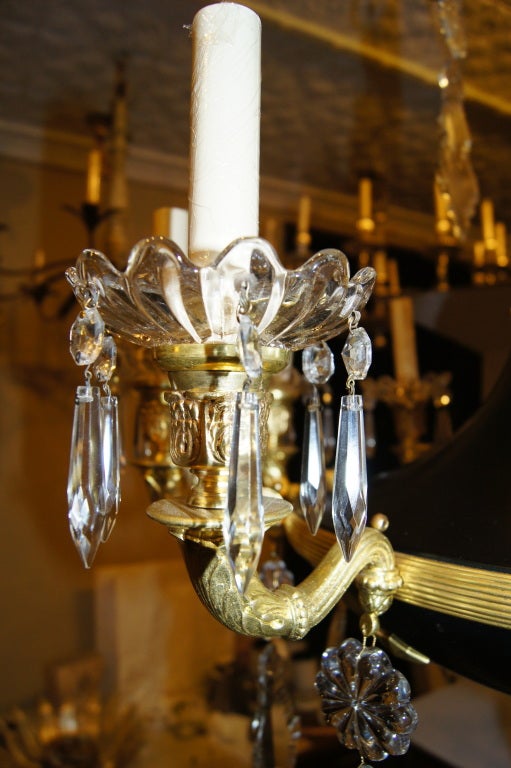 Large Empire Style Chandelier at 1stdibs