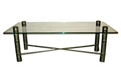 Faux Bamboo Coffee Table