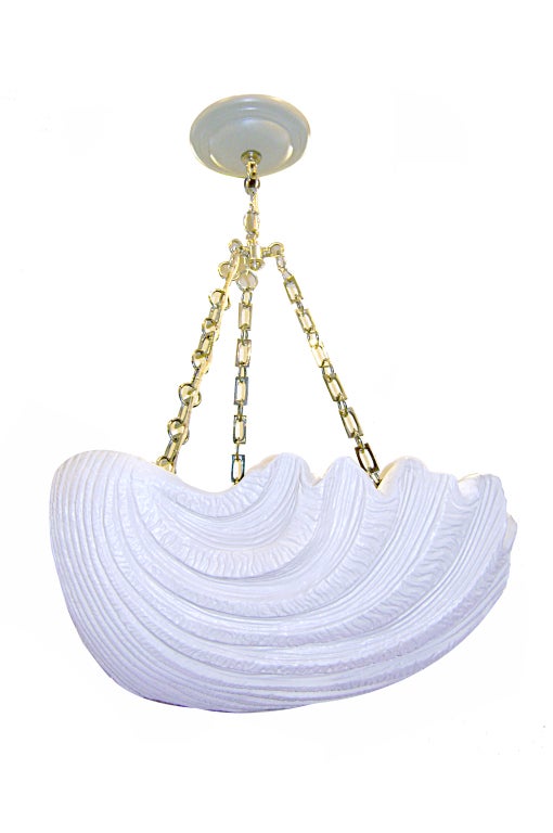 Shell Light Fixture For Sale at 1stdibs