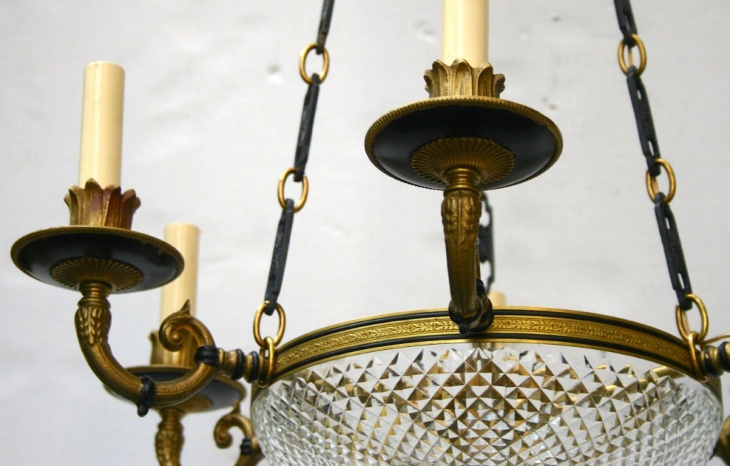 20th Century French Empire Style Light Fixture