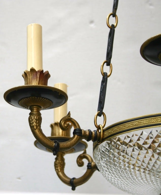 French Empire Style Light Fixture 1