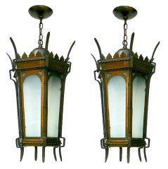 Pair of English Lanterns