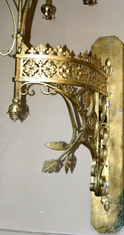 Large Torchere Sconces In Good Condition For Sale In New York, NY