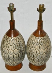 Pair of Ceramic Lamps