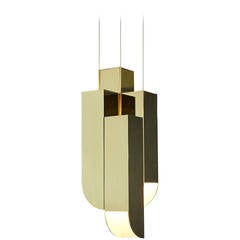 Cora Pendant (Bronze - Four Lights) by Karl Zahn for Roll & Hill 7